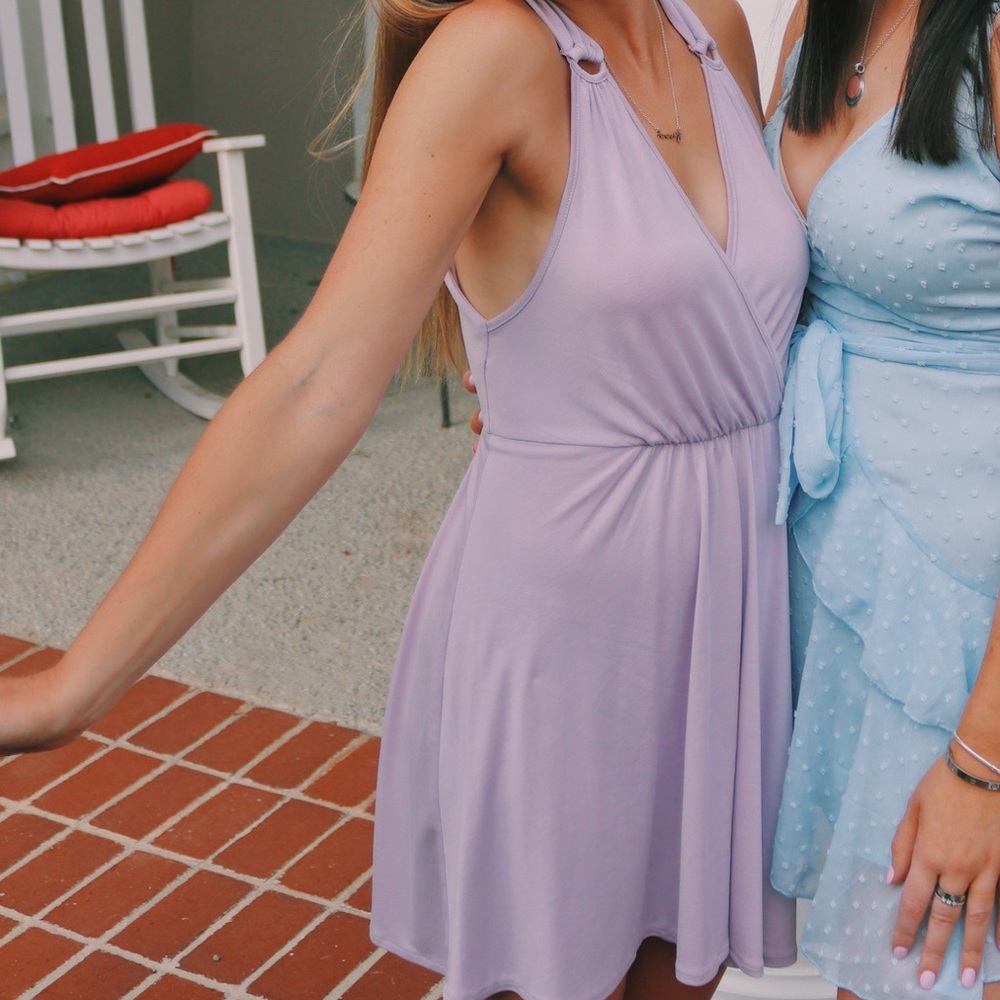 Backless sundress
